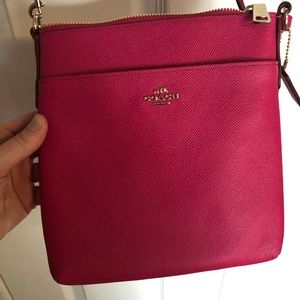 Pink Coach Crossbody